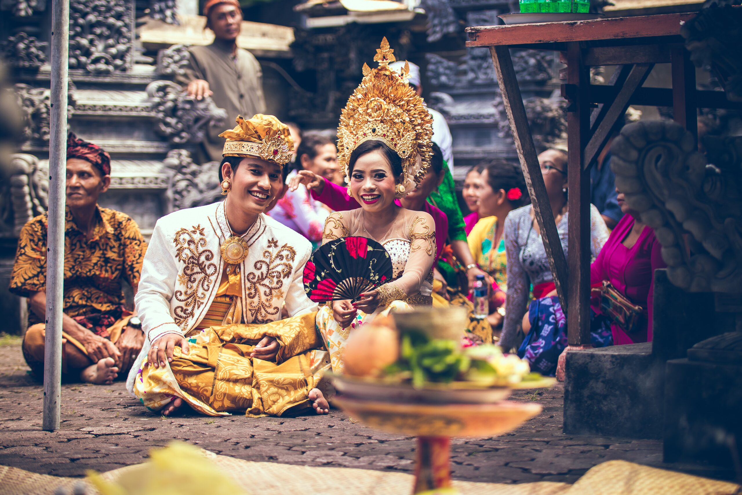 traditional Bali wedding