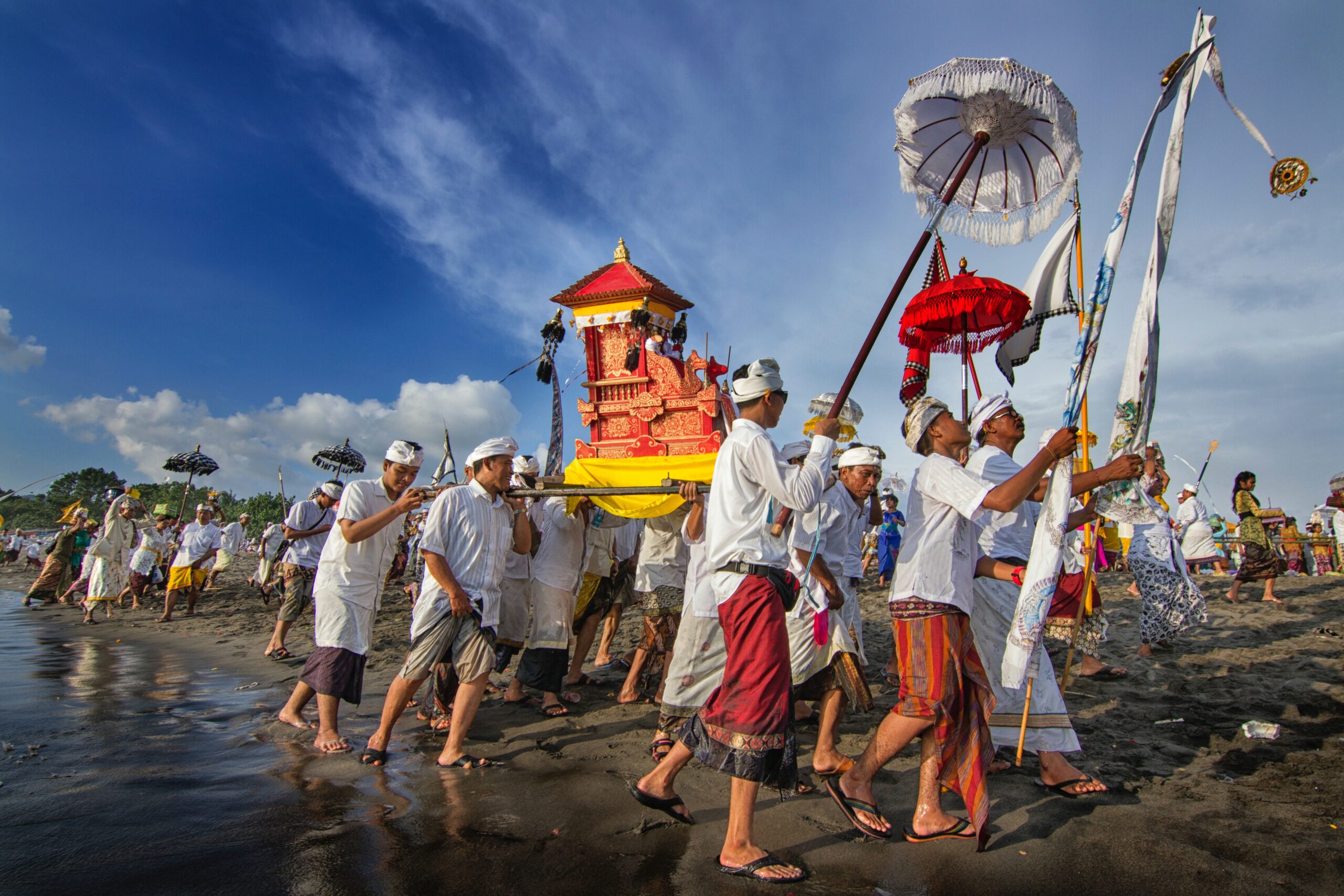 Traditional ceremony in Lombok, Indonesia